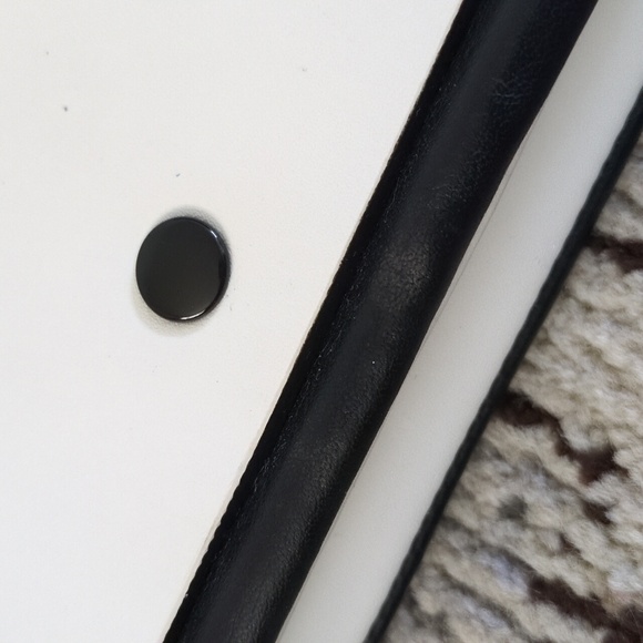 Kate Spade Saturday 2 in 1 Black & White Leather Double Wallet Wristlet - Picture 4 of 16